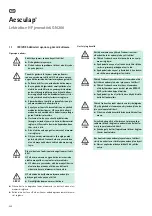 Предварительный просмотр 222 страницы B. Braun Aesculap Lektrafuse GN200 Instructions For Use Manual