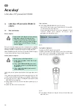 Предварительный просмотр 226 страницы B. Braun Aesculap Lektrafuse GN200 Instructions For Use Manual