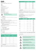 Предварительный просмотр 2 страницы B. Braun Aesculap micro-Line GD450M Instructions For Use Manual