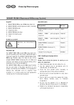 Предварительный просмотр 4 страницы B. Braun Aesculap Neurosurgery Instructions For Use/Technical Description