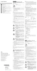 B. Braun Aesculap Orthopaedics 011444 Instructions For Use предпросмотр