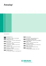 B. Braun Aesculap Spine S4 Instructions For Use Manual preview