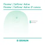 B. Braun Flexima Active Instructions For Use Manual preview