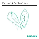 Предварительный просмотр 1 страницы B. Braun Flexima Key Instructions For Use Manual