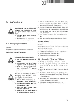 Preview for 21 page of B. Braun GT105G Instructions For Use/Technical Description