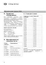 Preview for 86 page of B. Braun GT105G Instructions For Use/Technical Description