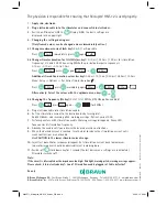 Предварительный просмотр 2 страницы B. Braun Stimuplex  HNS 12 Quick Instructions