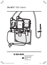 Предварительный просмотр 1 страницы B. Braun Ureofix 500 classic Manual