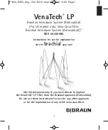 Предварительный просмотр 3 страницы B. Braun VenaTech LP Instructions For Use Manual