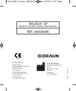 Предварительный просмотр 8 страницы B. Braun VenaTech LP Instructions For Use Manual