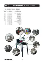 Предварительный просмотр 12 страницы B+BTec Diamond 3 405 TS Operating Manual