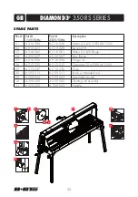 Предварительный просмотр 22 страницы B+BTec Diamond3 350 RS Series Operating Manual