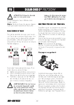 Preview for 32 page of B+BTec Diamond3 FB750W Operating Manual