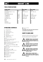 Предварительный просмотр 18 страницы B+BTec KARAT 180 Series Translation Of The Original Instructions