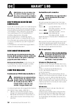 Предварительный просмотр 30 страницы B+BTec KARAT 180 Series Translation Of The Original Instructions