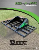 Предварительный просмотр 1 страницы B-Built RAKE-N-ATOR Owner'S Manual