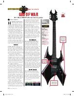 B.C. Rich WMD Warbeast Specifications preview