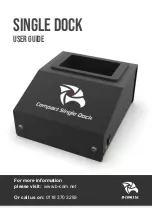 B-Cam Single Dock User Manual preview