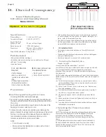 Preview for 1 page of B.David 9333 Instructions And Operating Manual