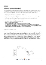 Preview for 8 page of B DUTCH RVS BD700.000004 Installation Manual