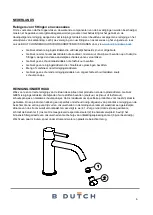 Preview for 6 page of B DUTCH RVS BD700.000010 Installation Manual