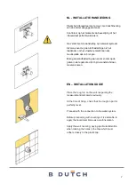 Preview for 7 page of B DUTCH RVS KRANEN BD700.000041 Installation Manual