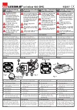 B.E.G. LUXOMAT 180-BMS Mounting Instructions предпросмотр