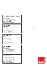 Preview for 52 page of B.E.G. LUXOMAT RC-plus Operating And Mounting Instructions Manual