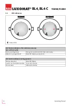 Preview for 10 page of B.E.G. Luxomat BL4 Operating Manual