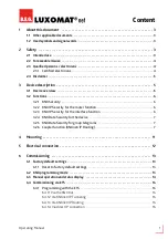 Preview for 3 page of B.E.G. LUXOMAT LK-IP/KNXs REG Operating Manual