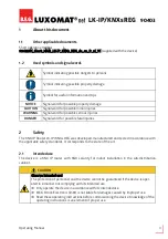 Preview for 5 page of B.E.G. LUXOMAT LK-IP/KNXs REG Operating Manual