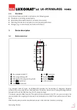 Preview for 7 page of B.E.G. LUXOMAT LK-IP/KNXs REG Operating Manual