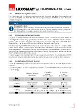 Preview for 9 page of B.E.G. LUXOMAT LK-IP/KNXs REG Operating Manual