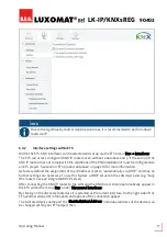 Preview for 19 page of B.E.G. LUXOMAT LK-IP/KNXs REG Operating Manual