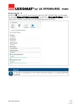 Preview for 27 page of B.E.G. LUXOMAT LK-IP/KNXs REG Operating Manual