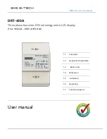 B+G E Tech DRT-430A User Manual предпросмотр