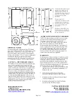 Предварительный просмотр 2 страницы B-G Instruments PM1416 Quick Start Manual