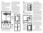 Предварительный просмотр 2 страницы B-I-C America Venturi VK-6IO Owner'S Manual