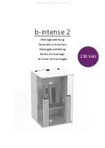 b-intense 1 Assembly Instructions Manual предпросмотр