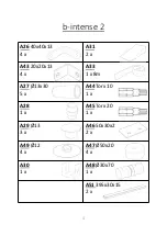 Предварительный просмотр 4 страницы b-intense 2 Assembly Instructions Manual