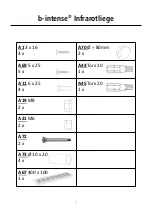 Preview for 3 page of b-intense SW10032 Assembly Instructions Manual