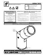 Preview for 1 page of B-K lighting ArtiStar GU10 Safety And Installation Instructions Manual