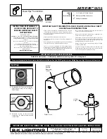 Предварительный просмотр 3 страницы B-K lighting ArtiStar GU10 Safety And Installation Instructions Manual
