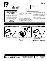 Preview for 9 page of B-K lighting ArtiStar GU10 Safety And Installation Instructions Manual