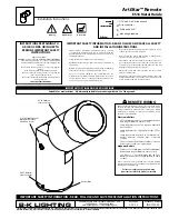 Preview for 1 page of B-K lighting ArtiStar Remote ES16 Metal Halide Installation Instructions Manual