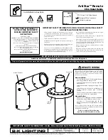 Preview for 3 page of B-K lighting ArtiStar Remote ES16 Metal Halide Installation Instructions Manual