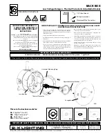 Предварительный просмотр 7 страницы B-K lighting BACK BOX Installation Instructions Manual