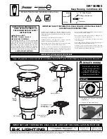 Preview for 1 page of B-K lighting BKSSL Precision2 DR2 Series Installation Instructions