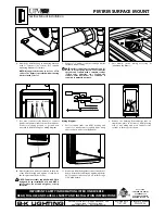 Preview for 8 page of B-K lighting CamLock UPM PM1RM Installation Instructions Manual