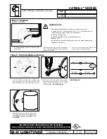 Предварительный просмотр 2 страницы B-K lighting CATSKILL Series Installation Instructions